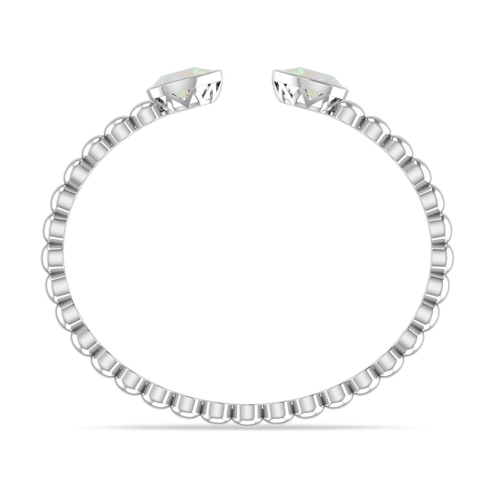 White Gold - Opal