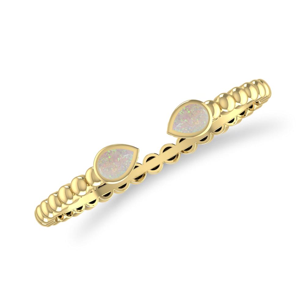Yellow Gold - Opal