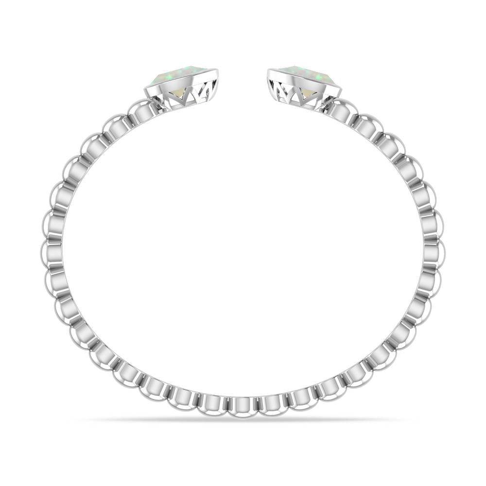 White Gold - Opal
