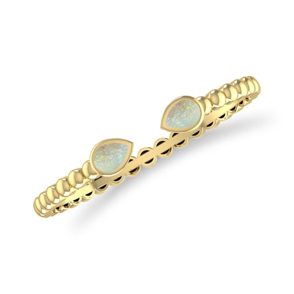 Yellow Gold - Opal