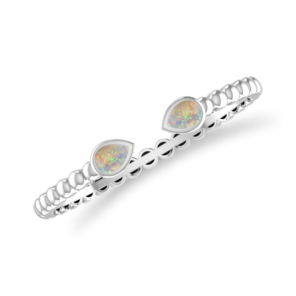 White Gold - Opal