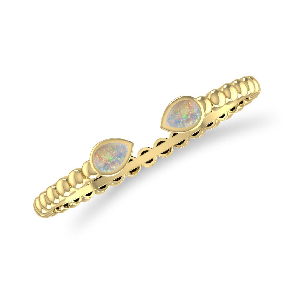 Yellow Gold - Opal