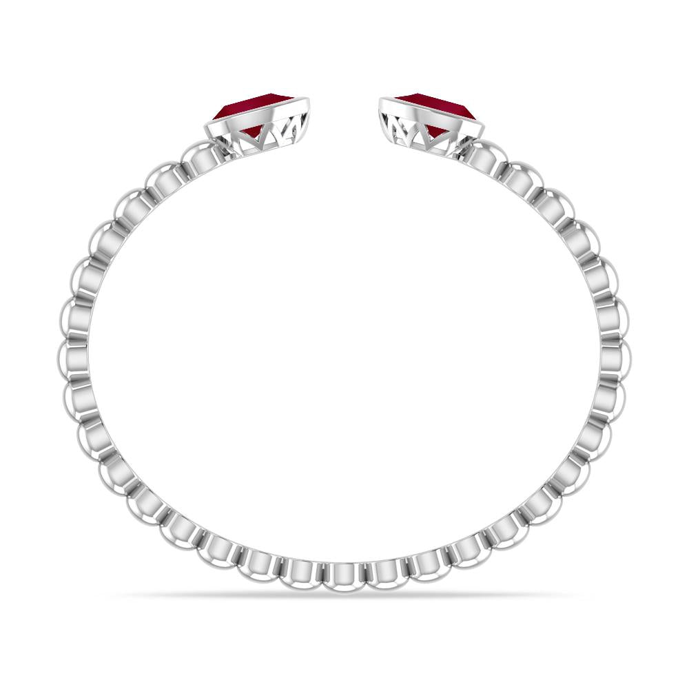 White Gold - Ruby