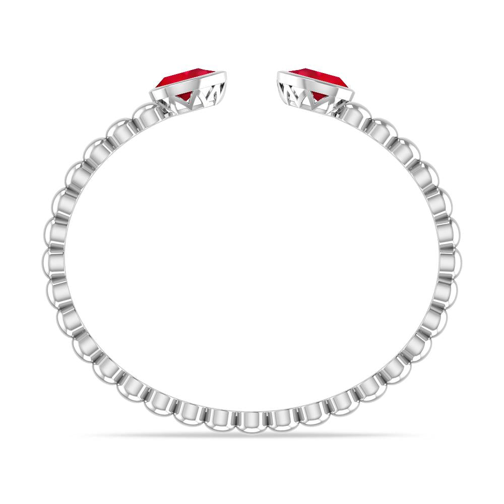 White Gold - Ruby