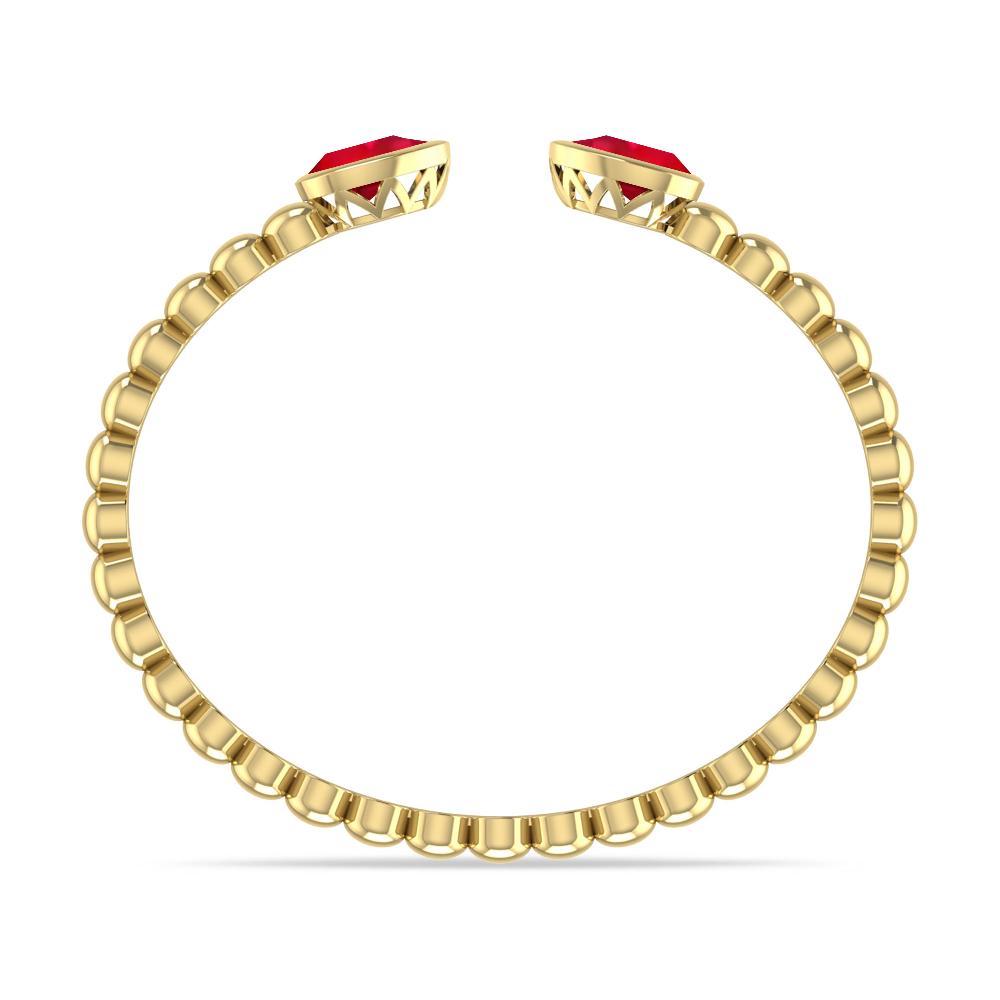 Yellow Gold - Ruby