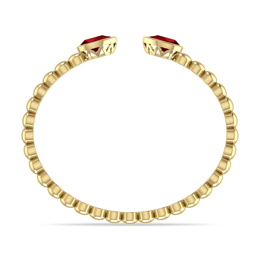 Yellow Gold - Ruby