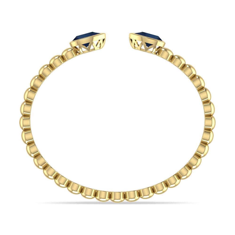 Yellow Gold - Sapphire