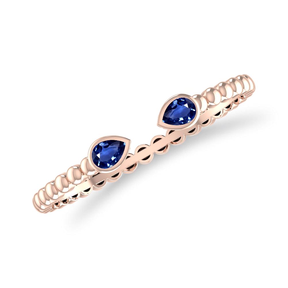Rose Gold - Sapphire