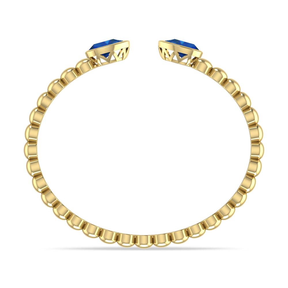 Yellow Gold - Sapphire