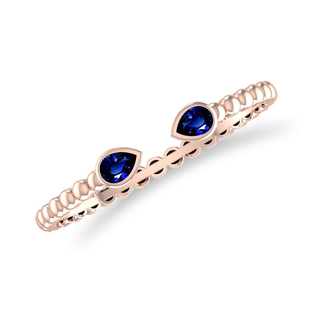 Rose Gold - Sapphire