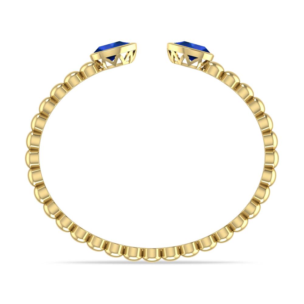 Yellow Gold - Sapphire