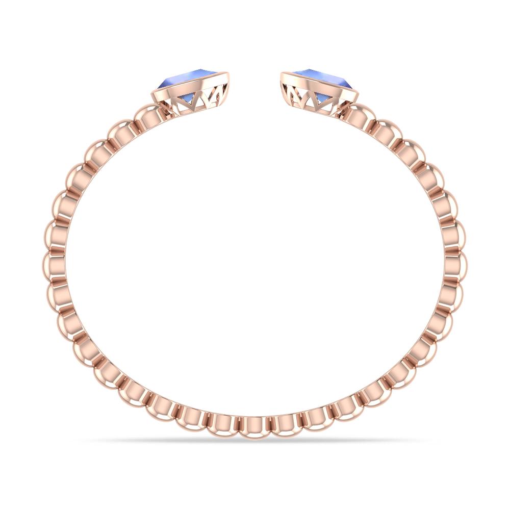 Rose Gold - Tanzanite