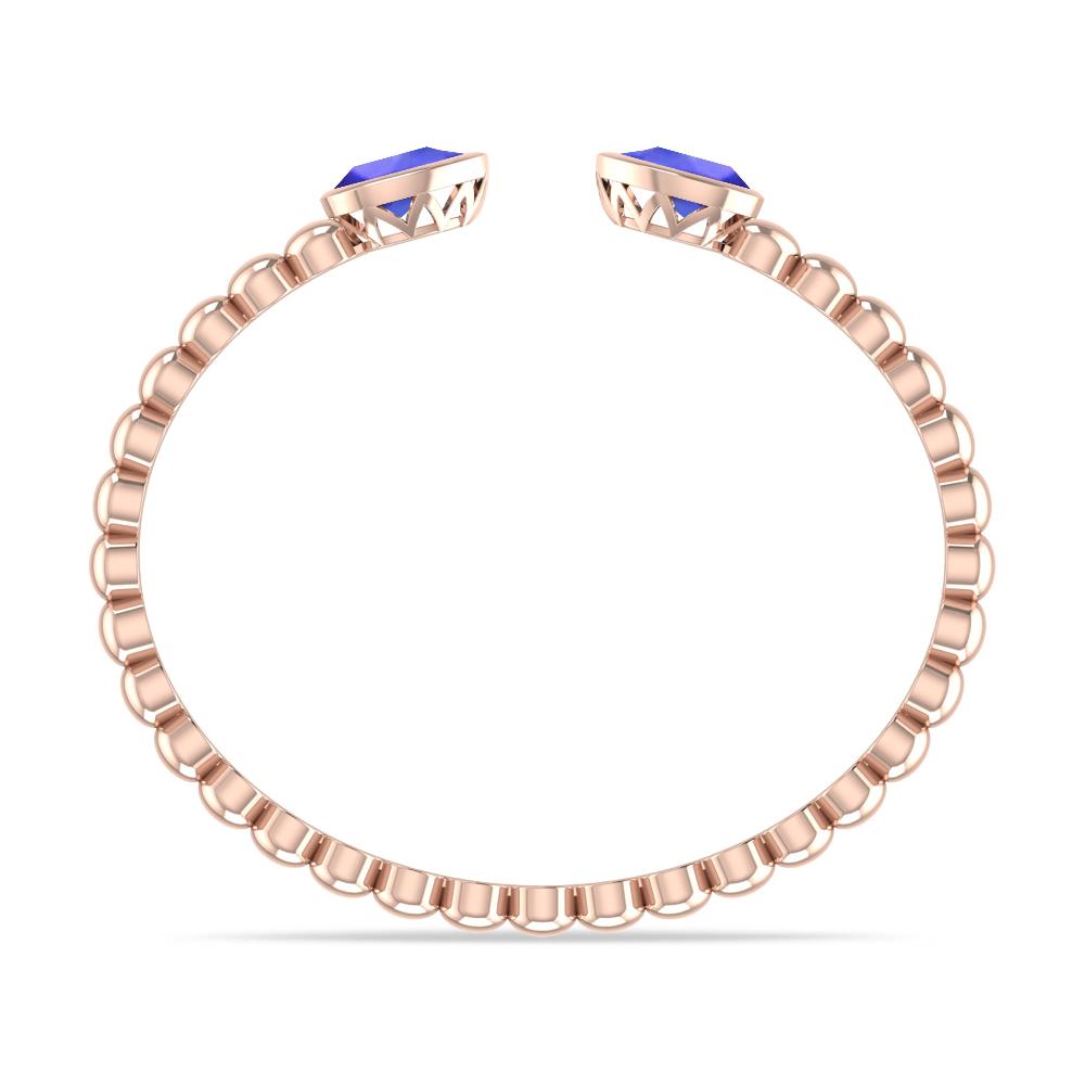 Rose Gold - Tanzanite