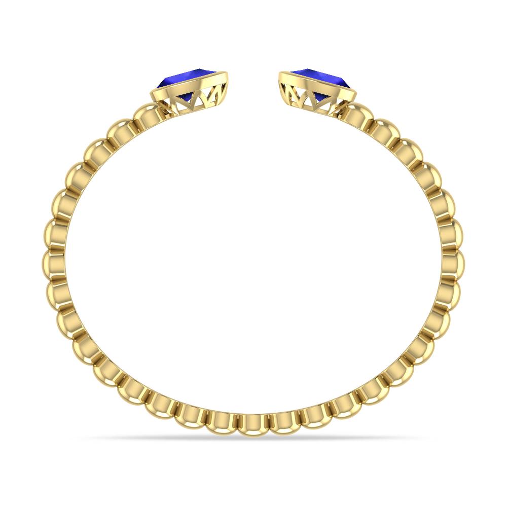 Yellow Gold - Tanzanite