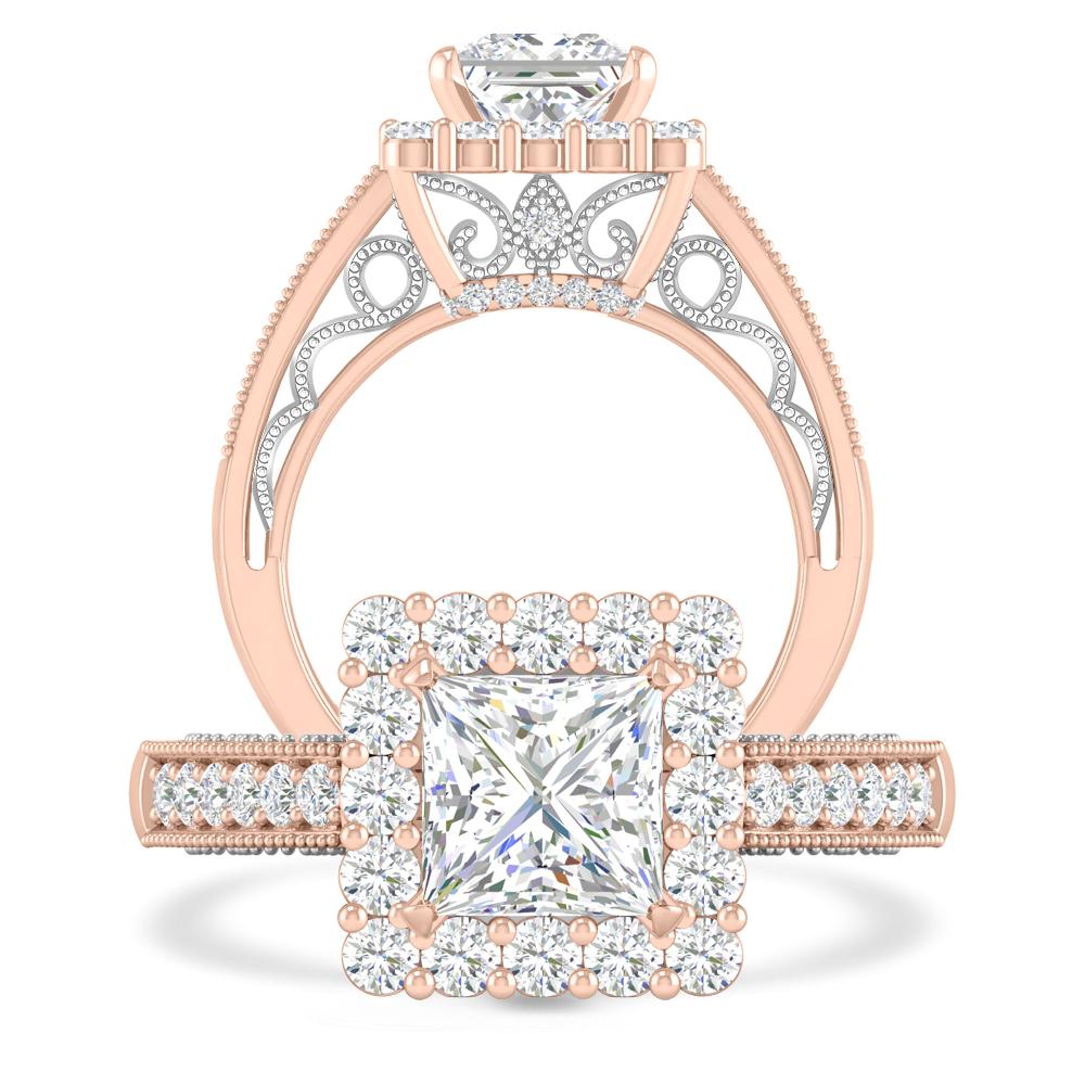 Rose Gold - Diamond