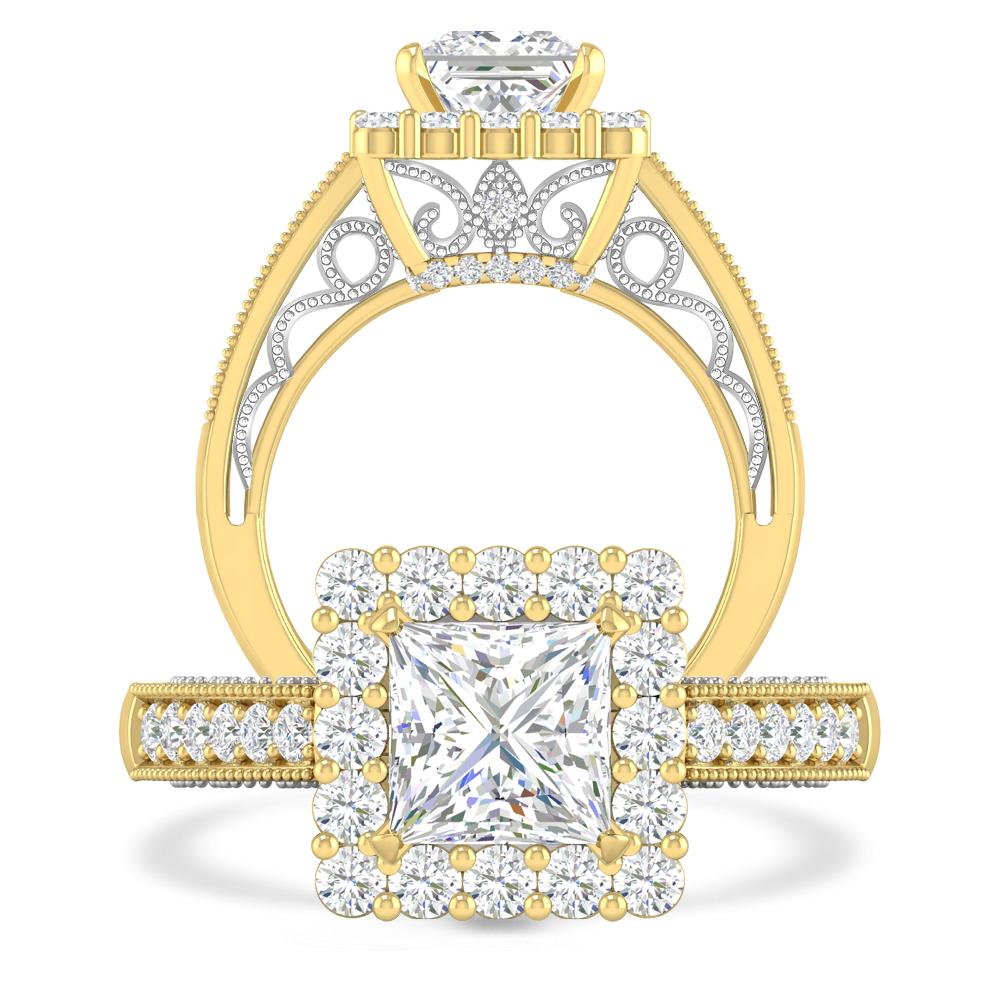 Yellow Gold - Diamond