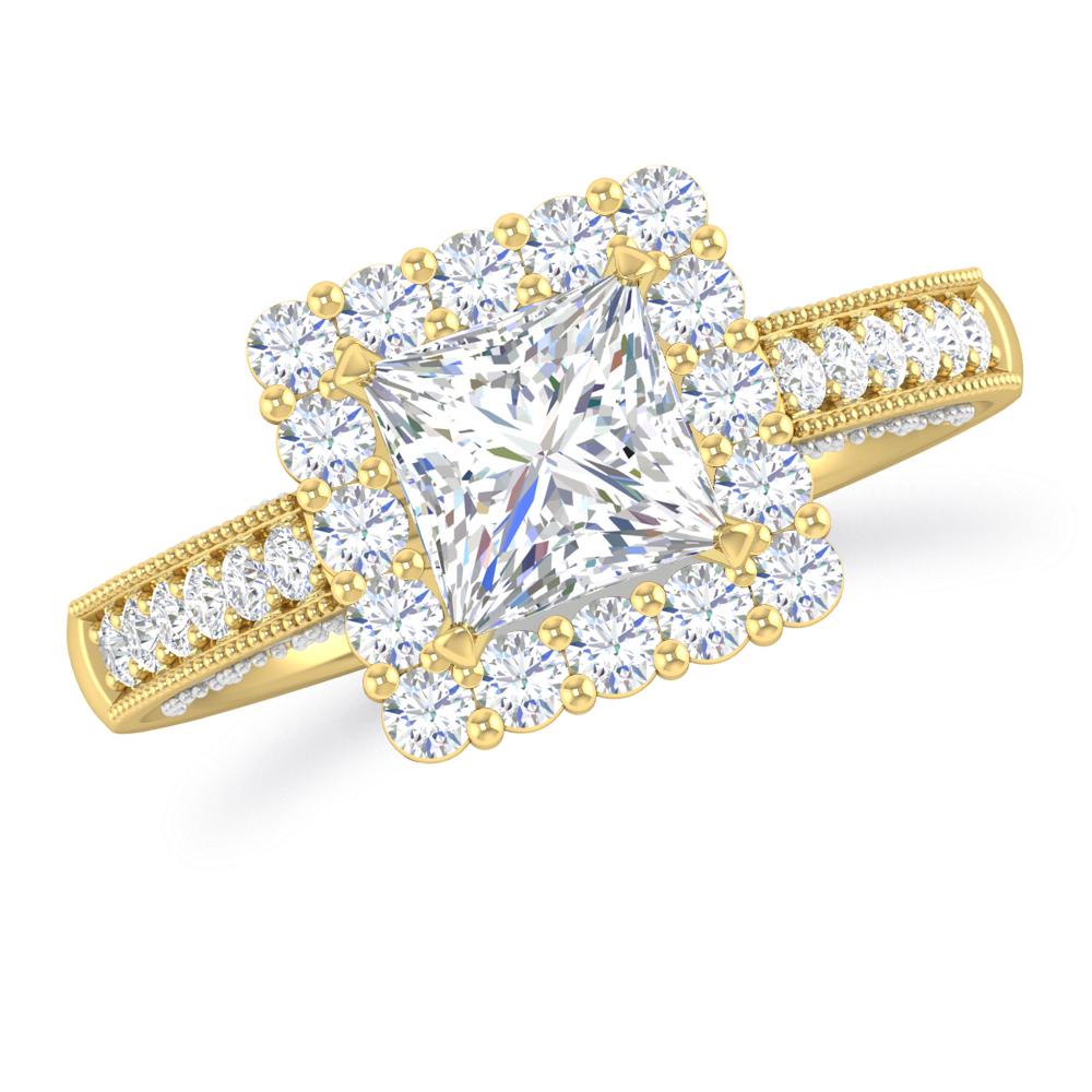 Yellow Gold - Diamond