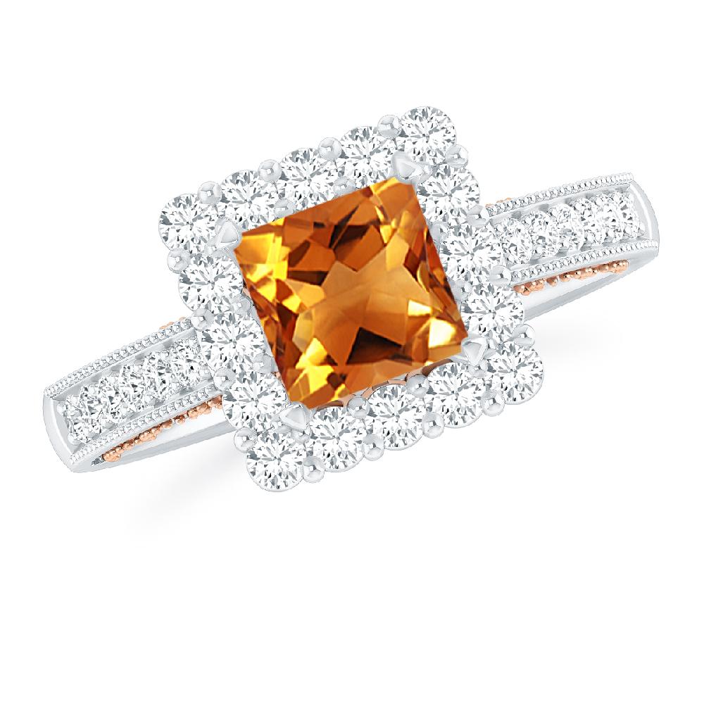 White Gold - Citrine