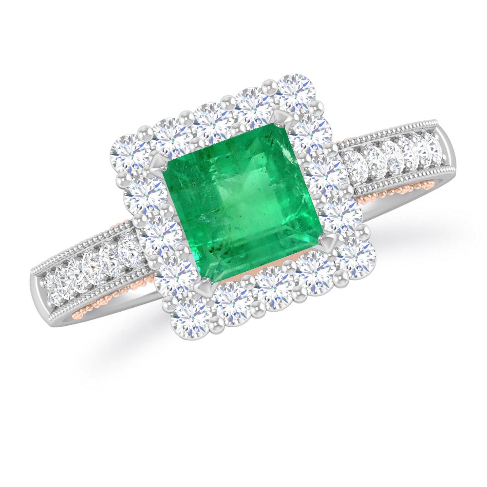 White Gold - Emerald