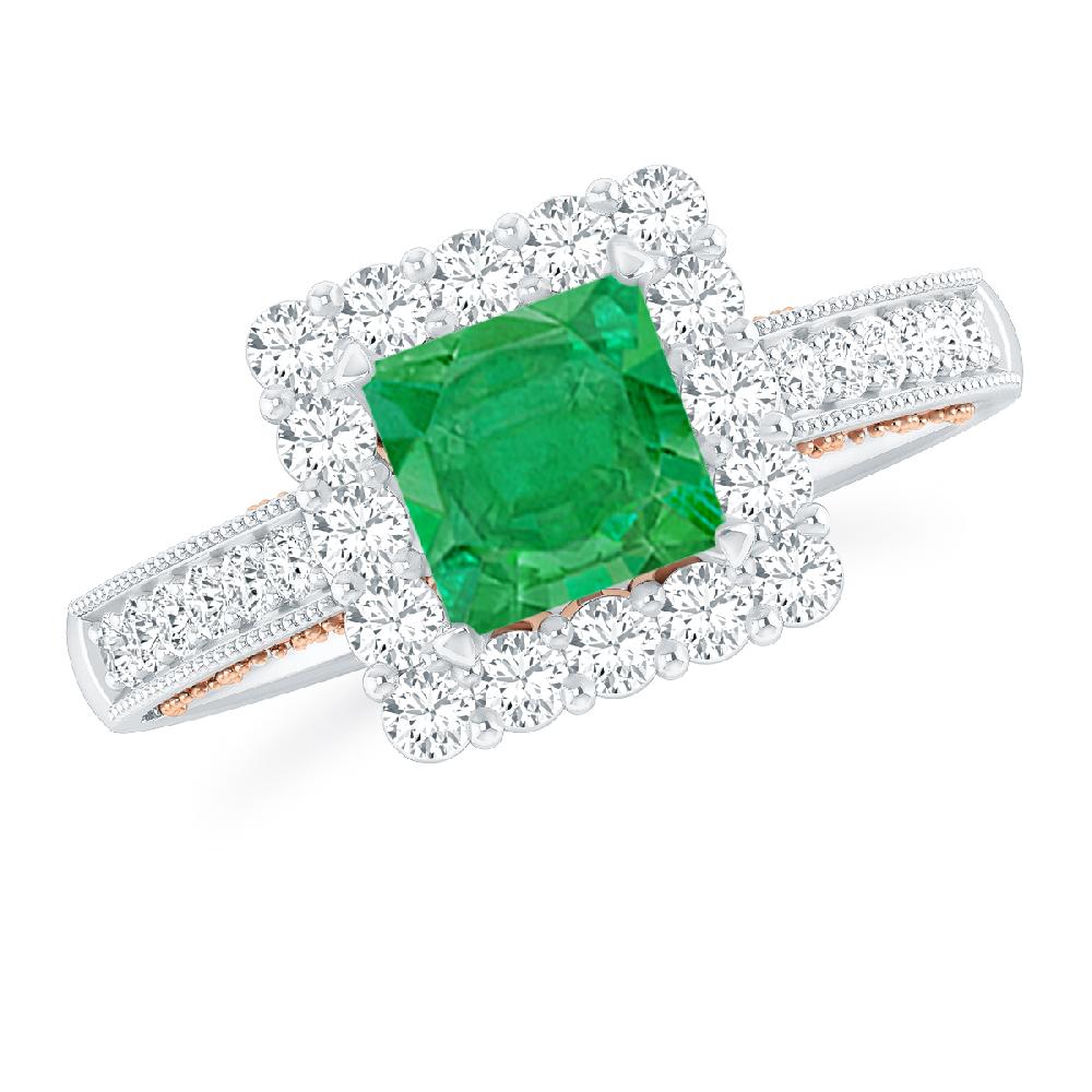 White Gold - Emerald