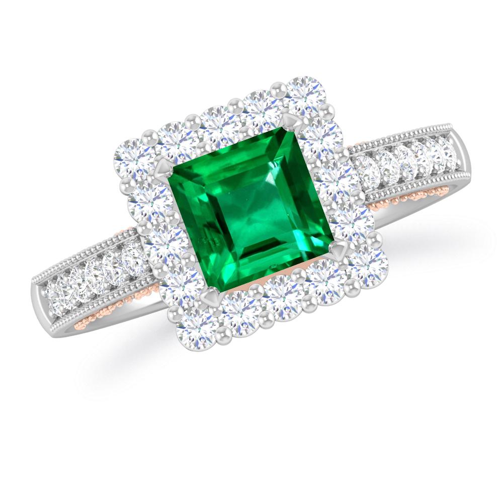 White Gold - Emerald