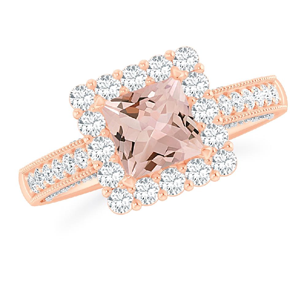 Rose Gold - Morganite