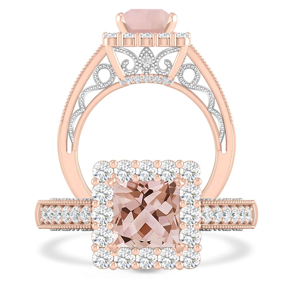 Rose Gold - Morganite