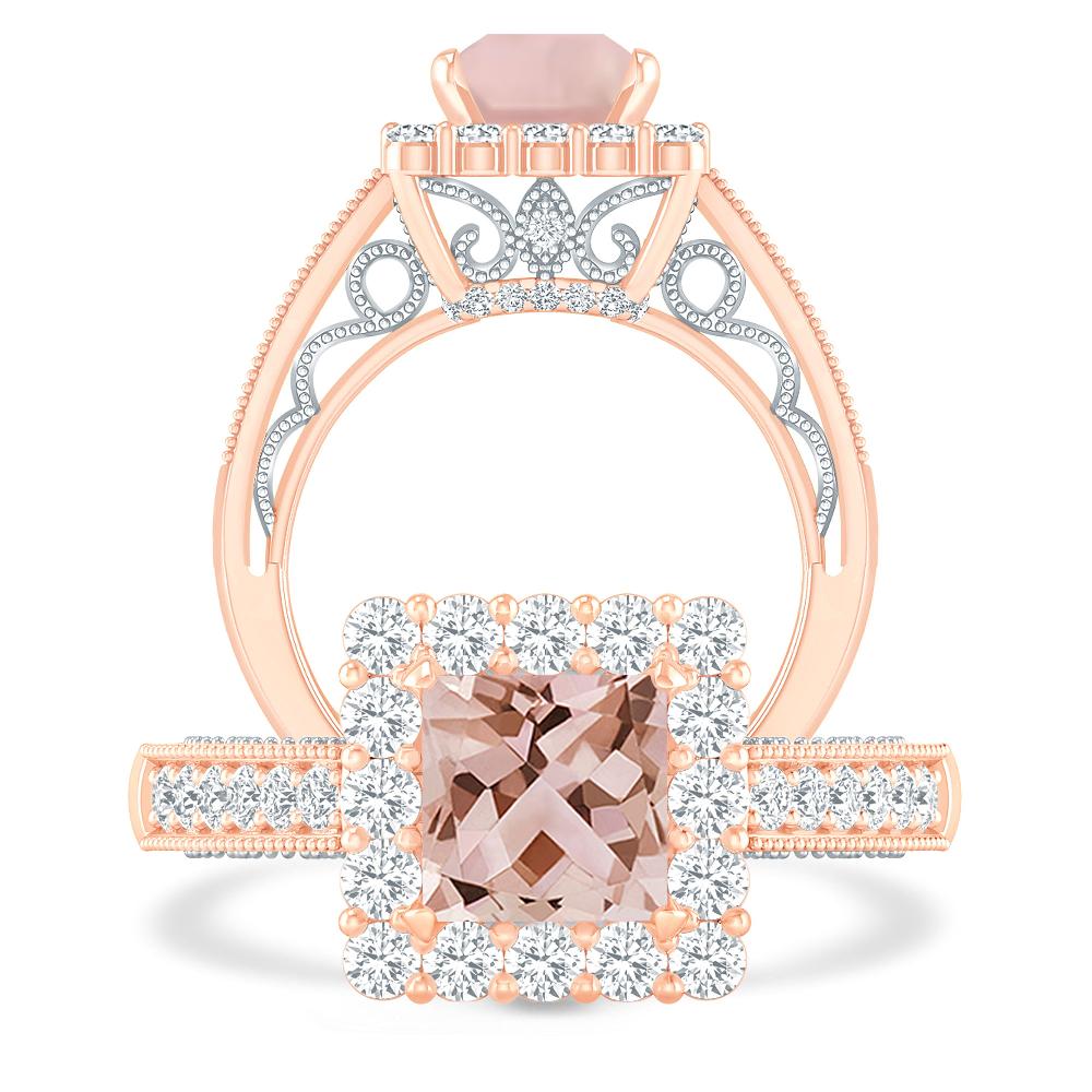 Rose Gold - Morganite