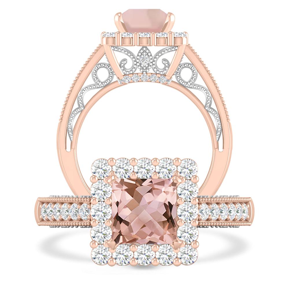 Rose Gold - Morganite