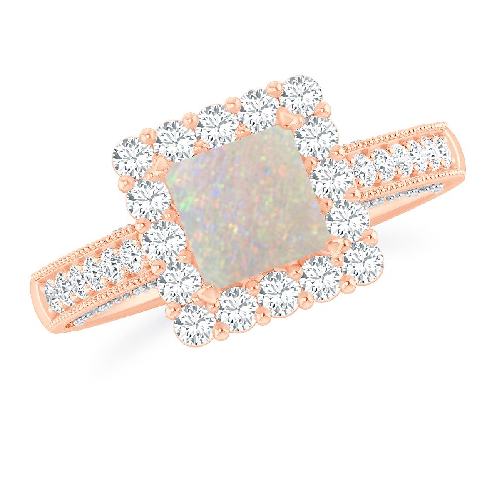 Rose Gold - Opal