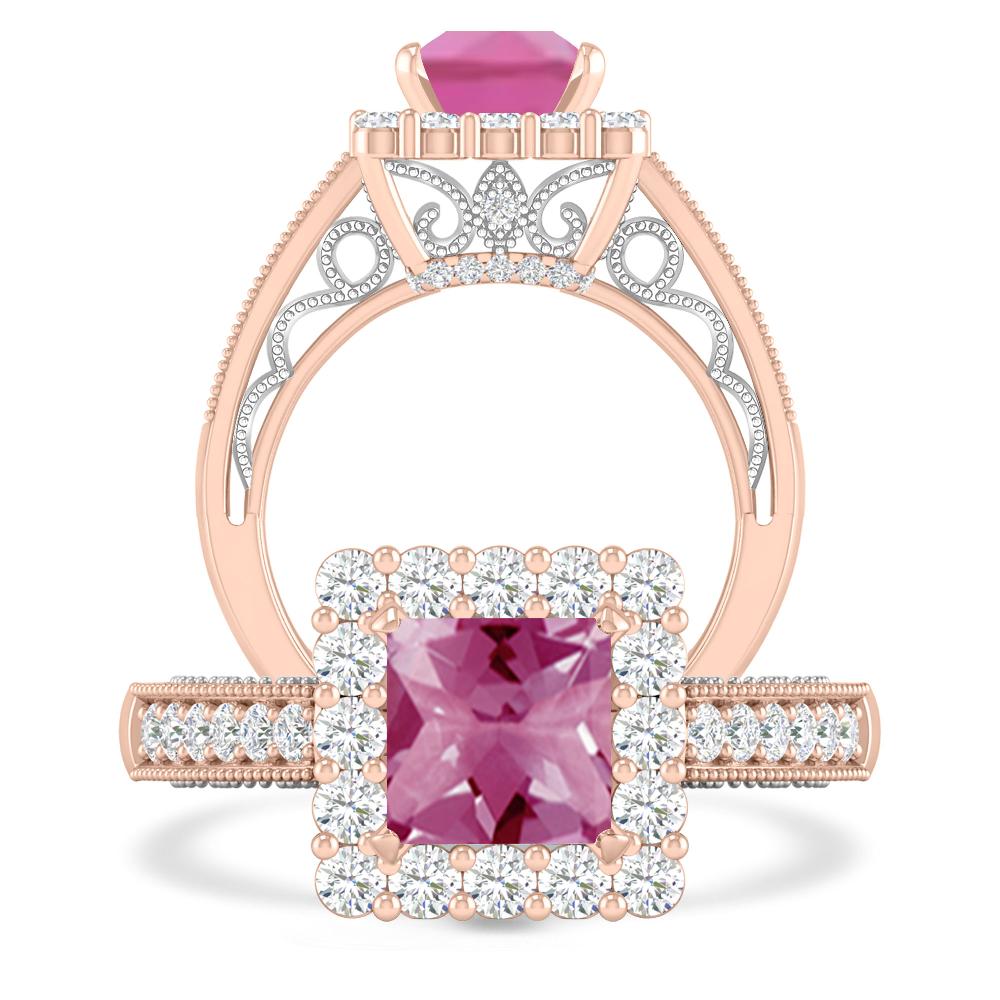 Rose Gold - Pink Tourmaline