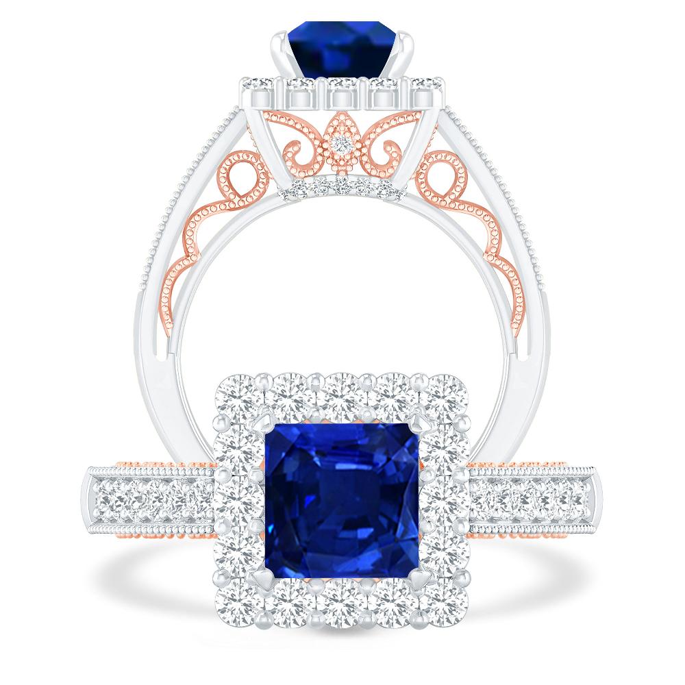 White Gold - Sapphire