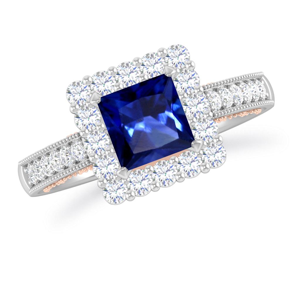 White Gold - Sapphire