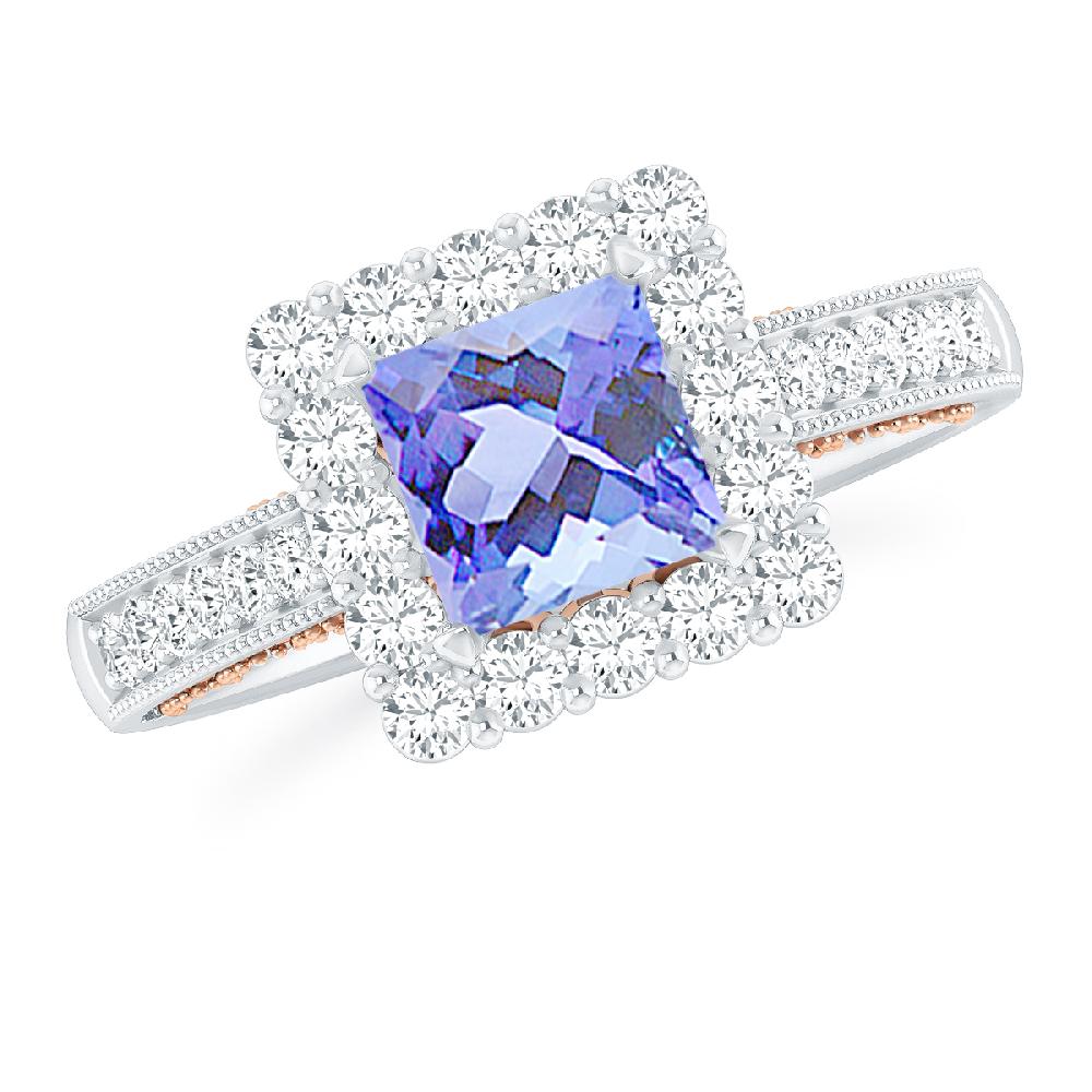 White Gold - Tanzanite