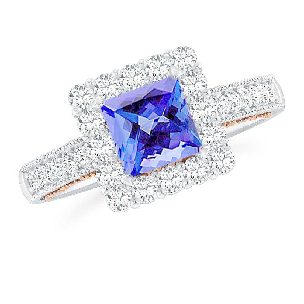 White Gold - Tanzanite