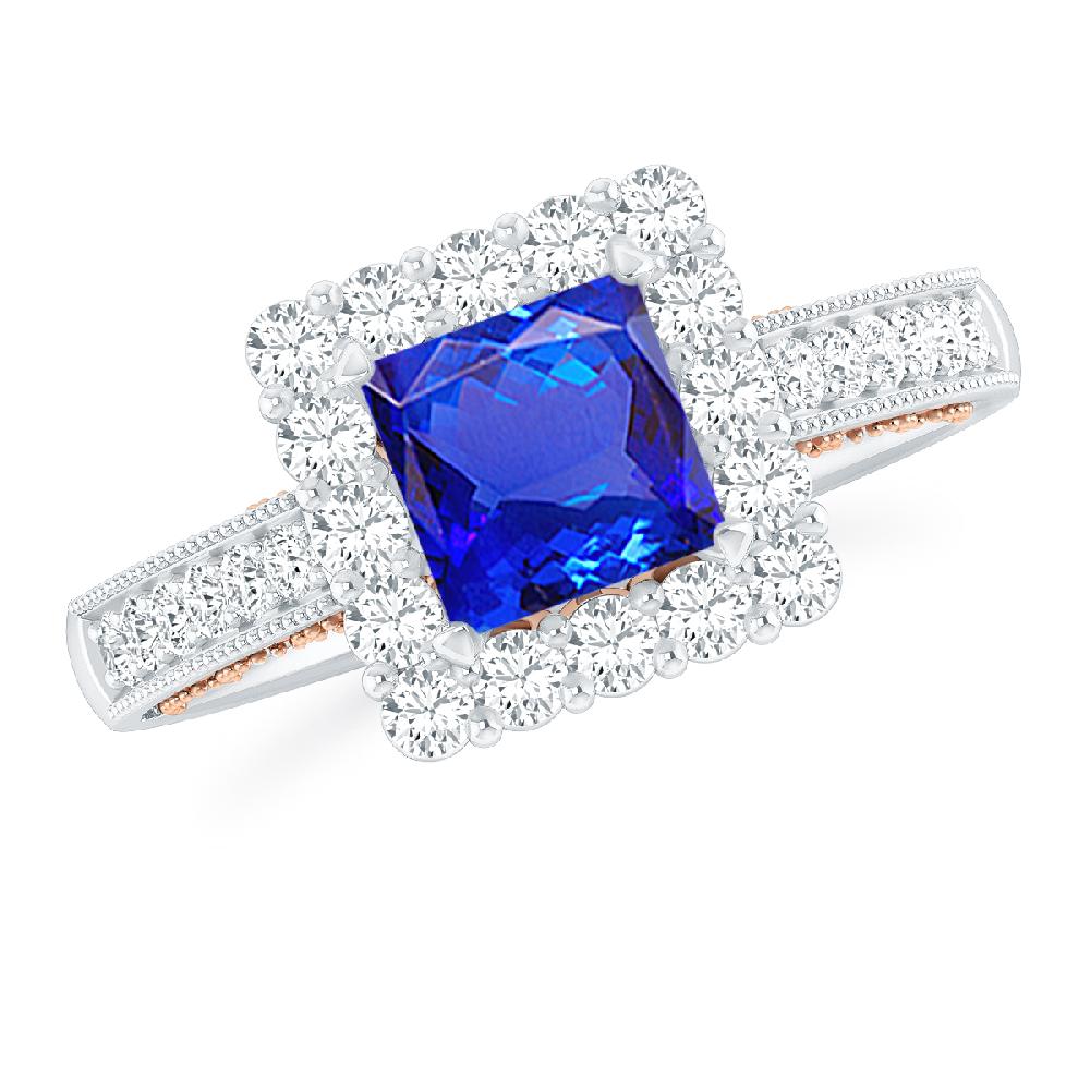 White Gold - Tanzanite