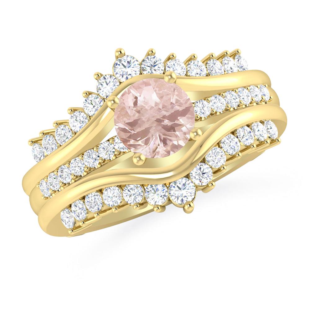 Yellow Gold - Morganite