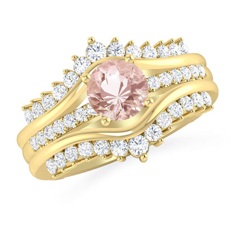 Yellow Gold - Morganite