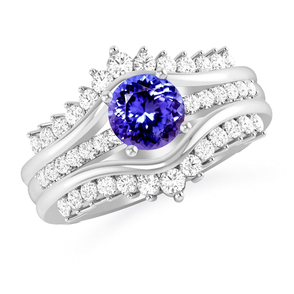 White Gold - Tanzanite