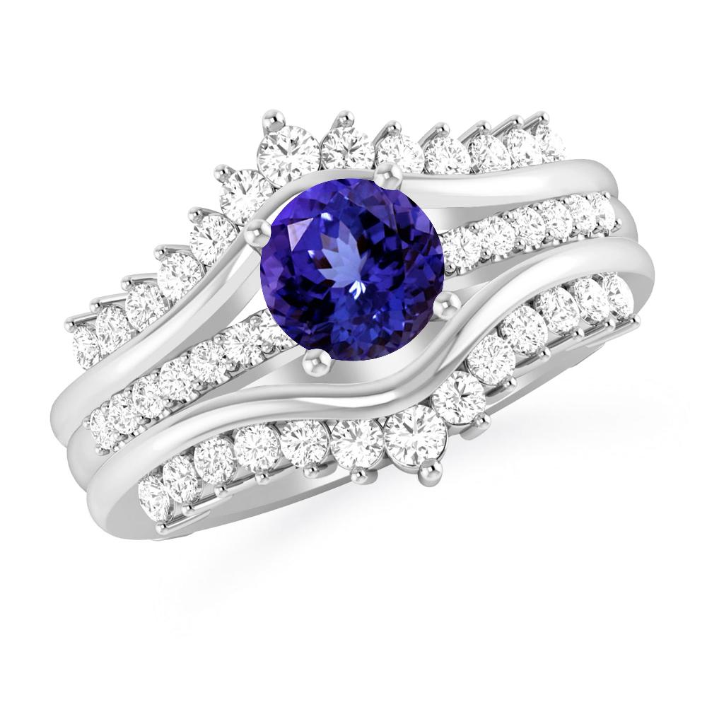 White Gold - Tanzanite