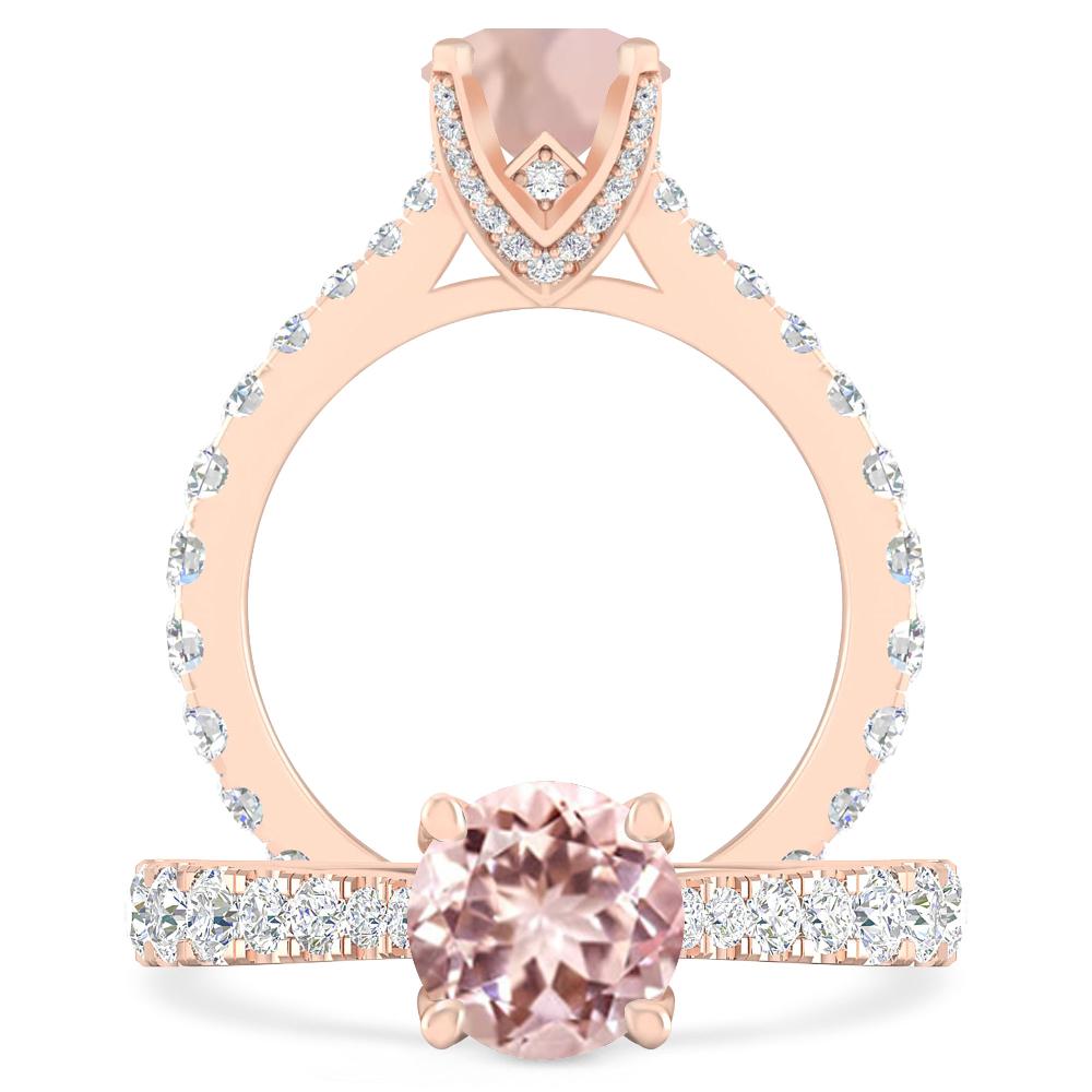 Rose Gold - Morganite