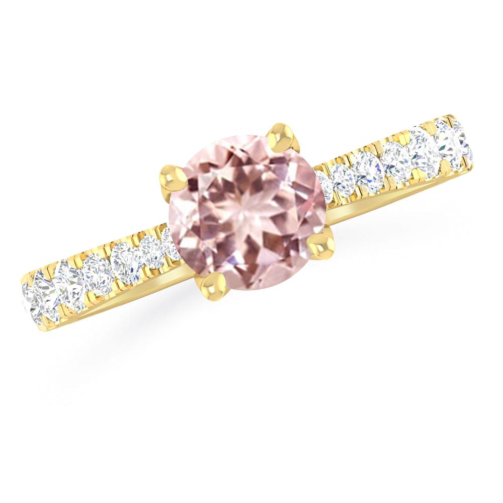Yellow Gold - Morganite