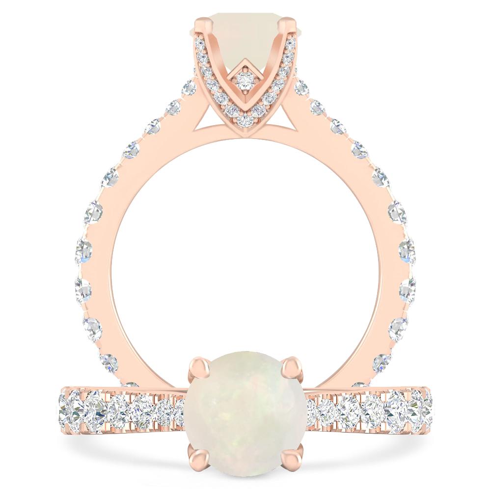 Rose Gold - Opal