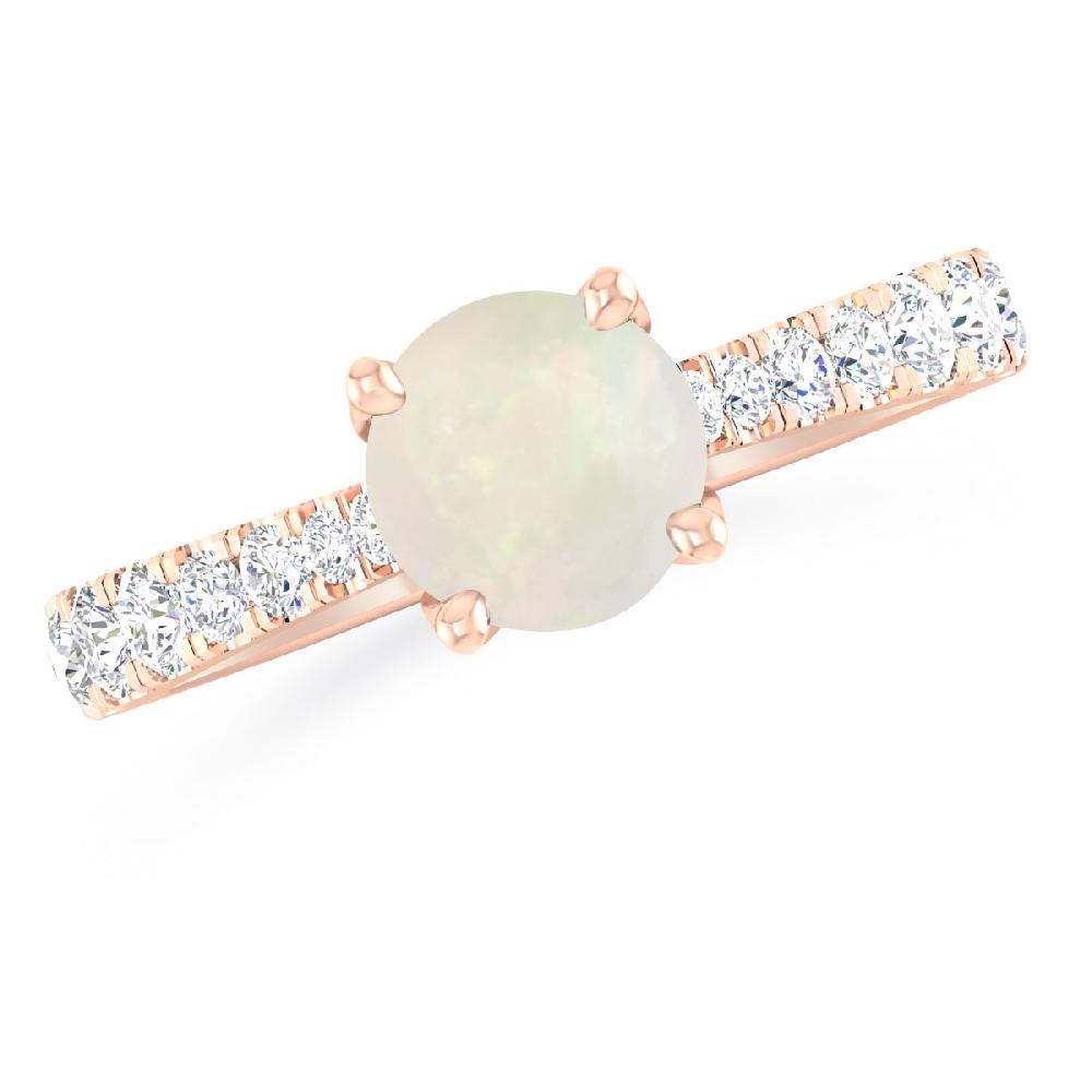 Rose Gold - Opal