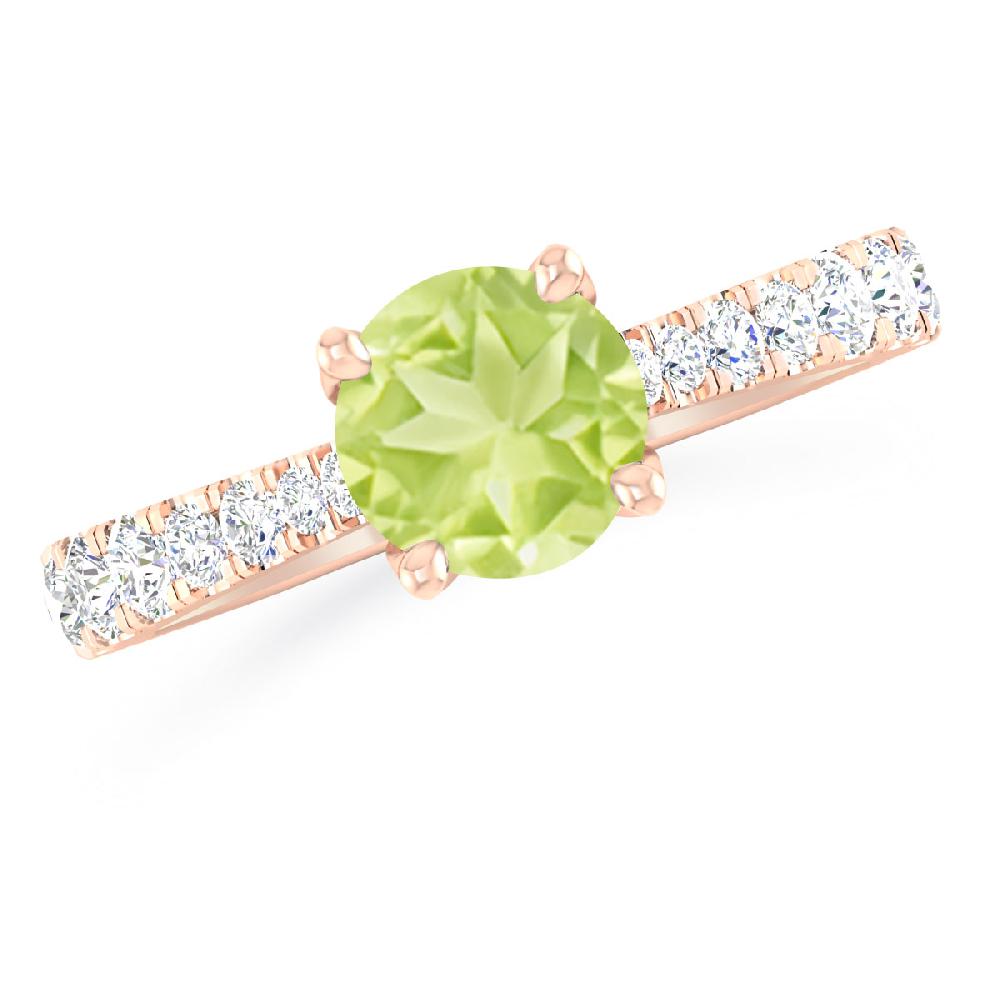 Rose Gold - Peridot