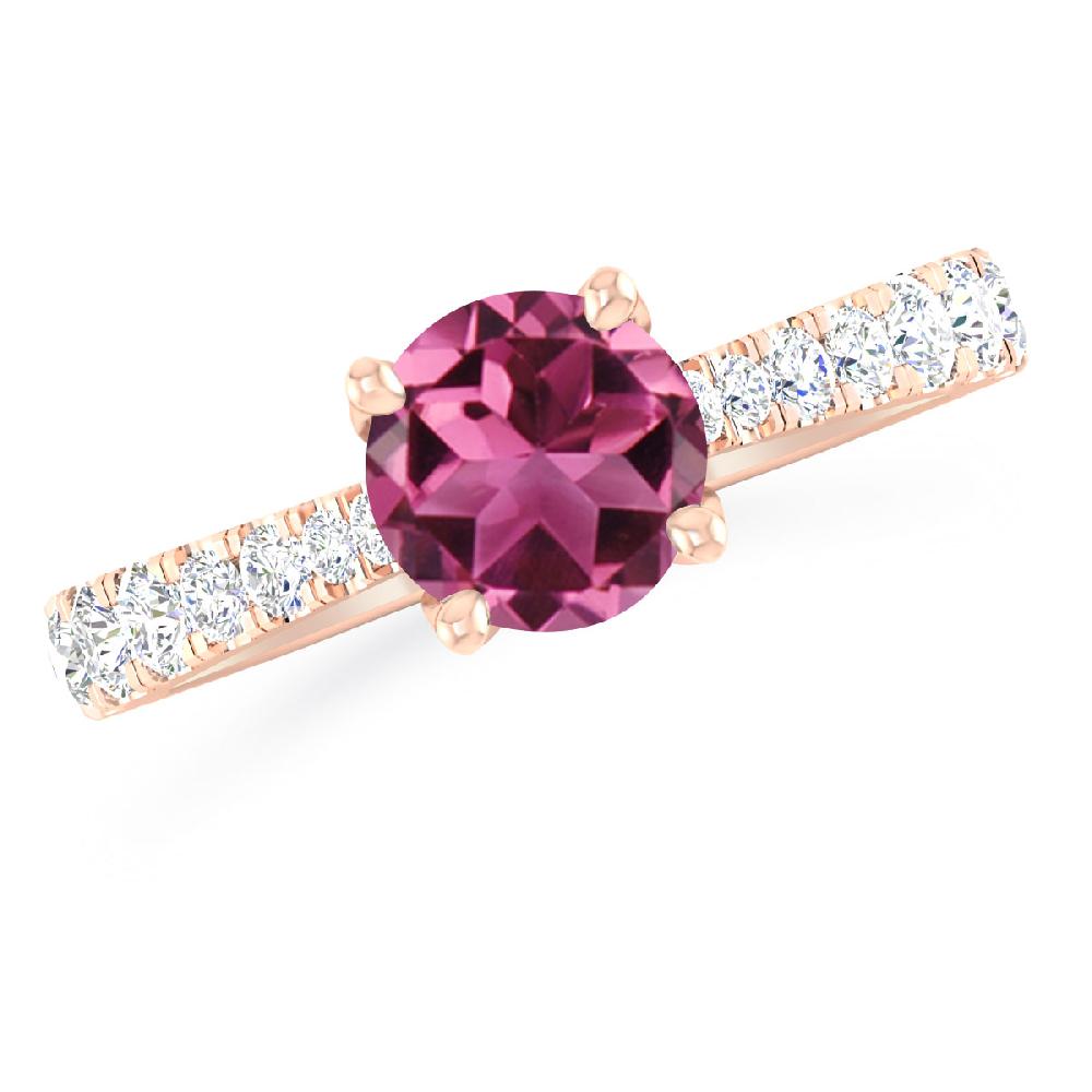 Rose Gold - Pink Tourmaline