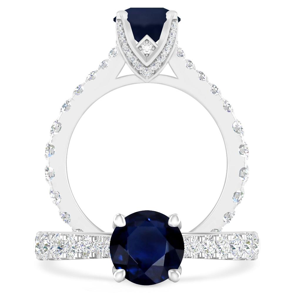 White Gold - Sapphire