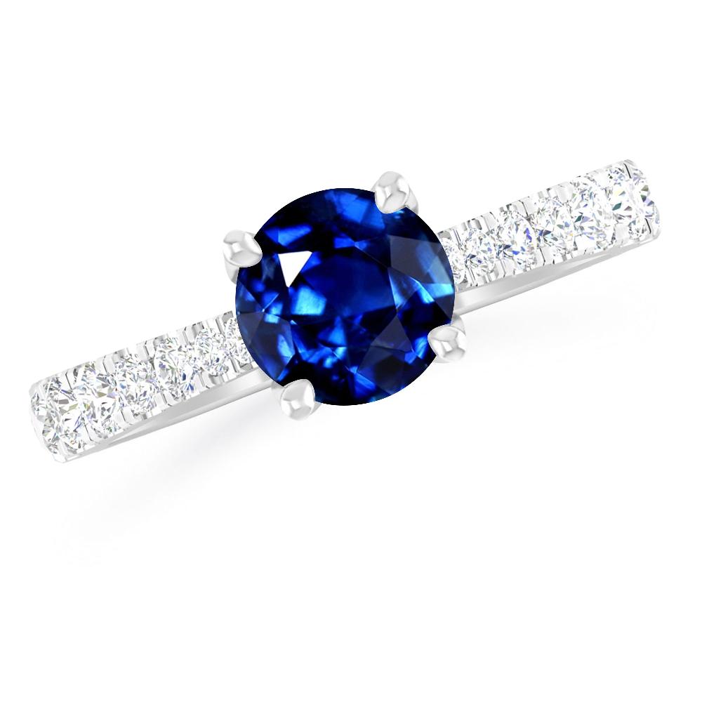 White Gold - Sapphire