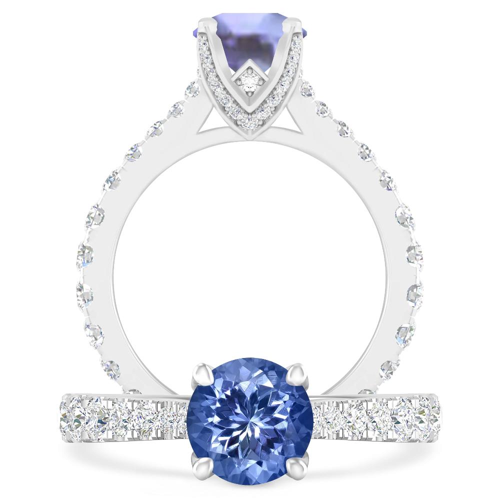 White Gold - Tanzanite