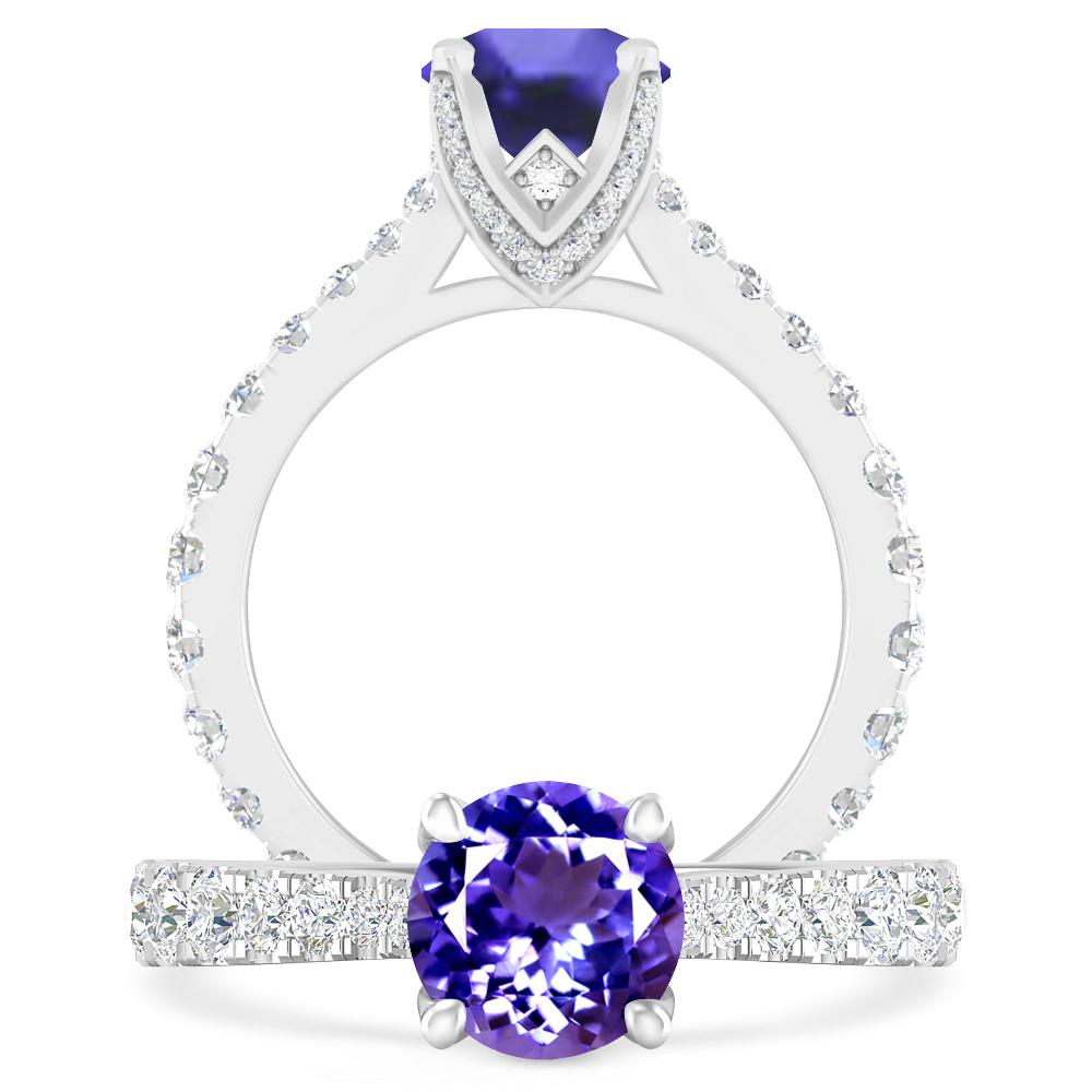 White Gold - Tanzanite